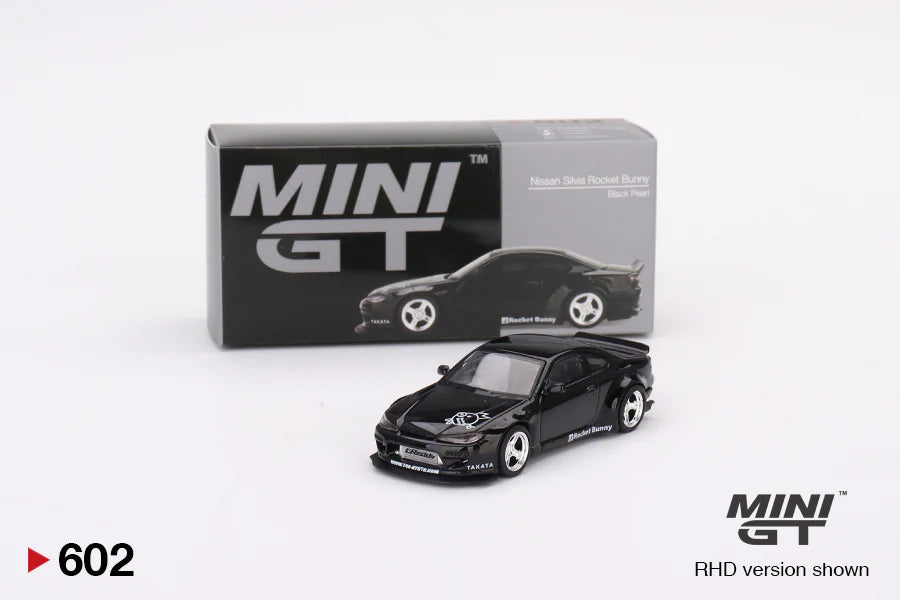 MiniGT - Nissan Silvia (S15) Rocket Bunny - Black Pearl