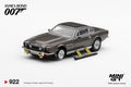 [Japanese] Aston Martin V8 Vantage "The Living Daylights" Weapons On / English Poster Back Card