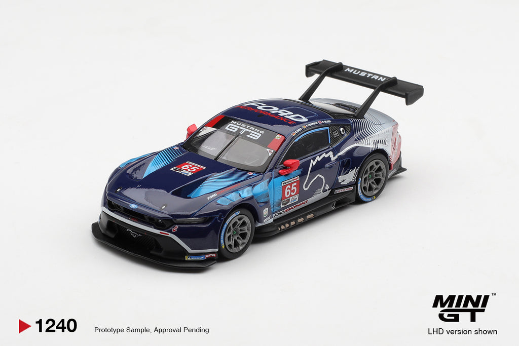 [Pre Order, Box] MiniGT - Ford Mustang GT3 #65 - Ford Multimatic Motorsports 2025 IMSA Daytona 24 Hrs Winner