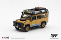 [Pre Order, Box] MiniGT - Land Rover Defender 110 1998 Camel Trophy Tierra del Fuego CT.36 Romania