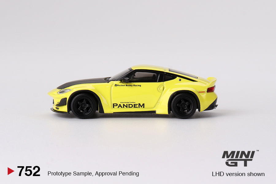 [Pre Order, Box] MiniGT - Nissan Z Pandem Ikazuchi Yellow - 6