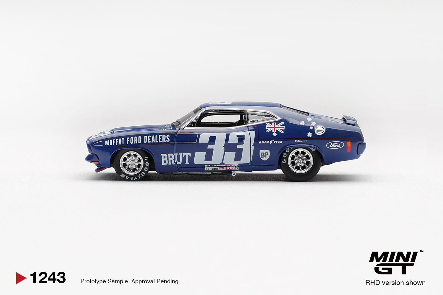 [Pre Order, Box] MiniGT - Ford XB Falcon GT #33 1974 Bathurst 1000