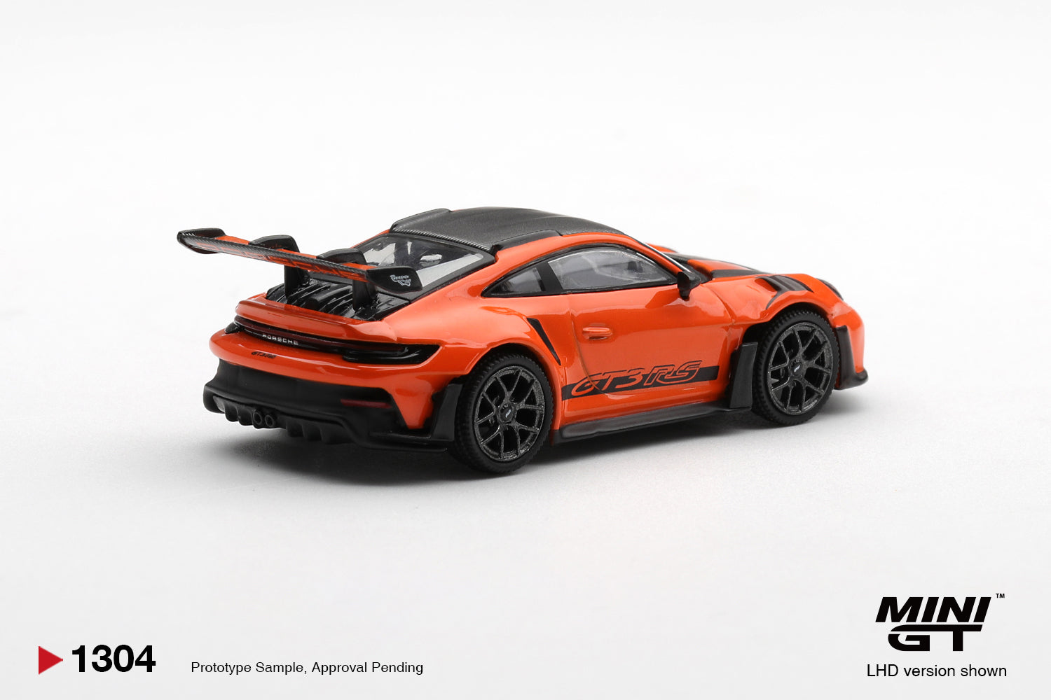 [Pre Order, Box] MiniGT - Porsche 911 (992) GT3 RS Weissach Package - Gulf Orange