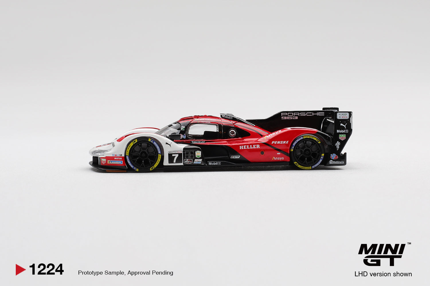 [Pre Order, Box] MiniGT - Porsche 963 #7 Porsche Penske Motorsport 2025 IMSA Daytona 24 Hrs Winner
