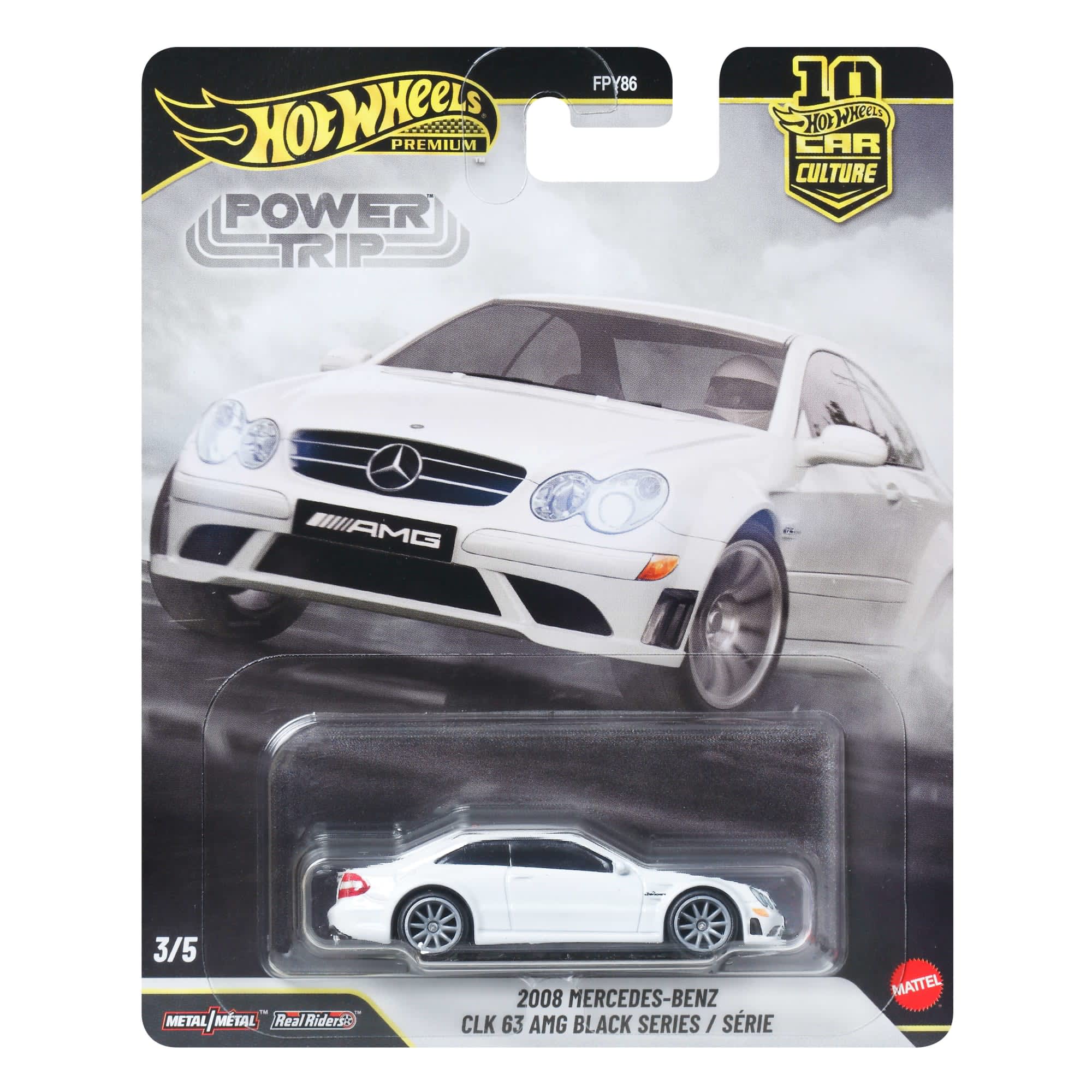 [Imported] Hot Wheels - 2008 Mercedes-Benz CLK 63 AMG Black Series