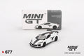 [Pre Order, Box] MiniGT - Chevrolet Corvette Z06 2023 Arctic White - 7