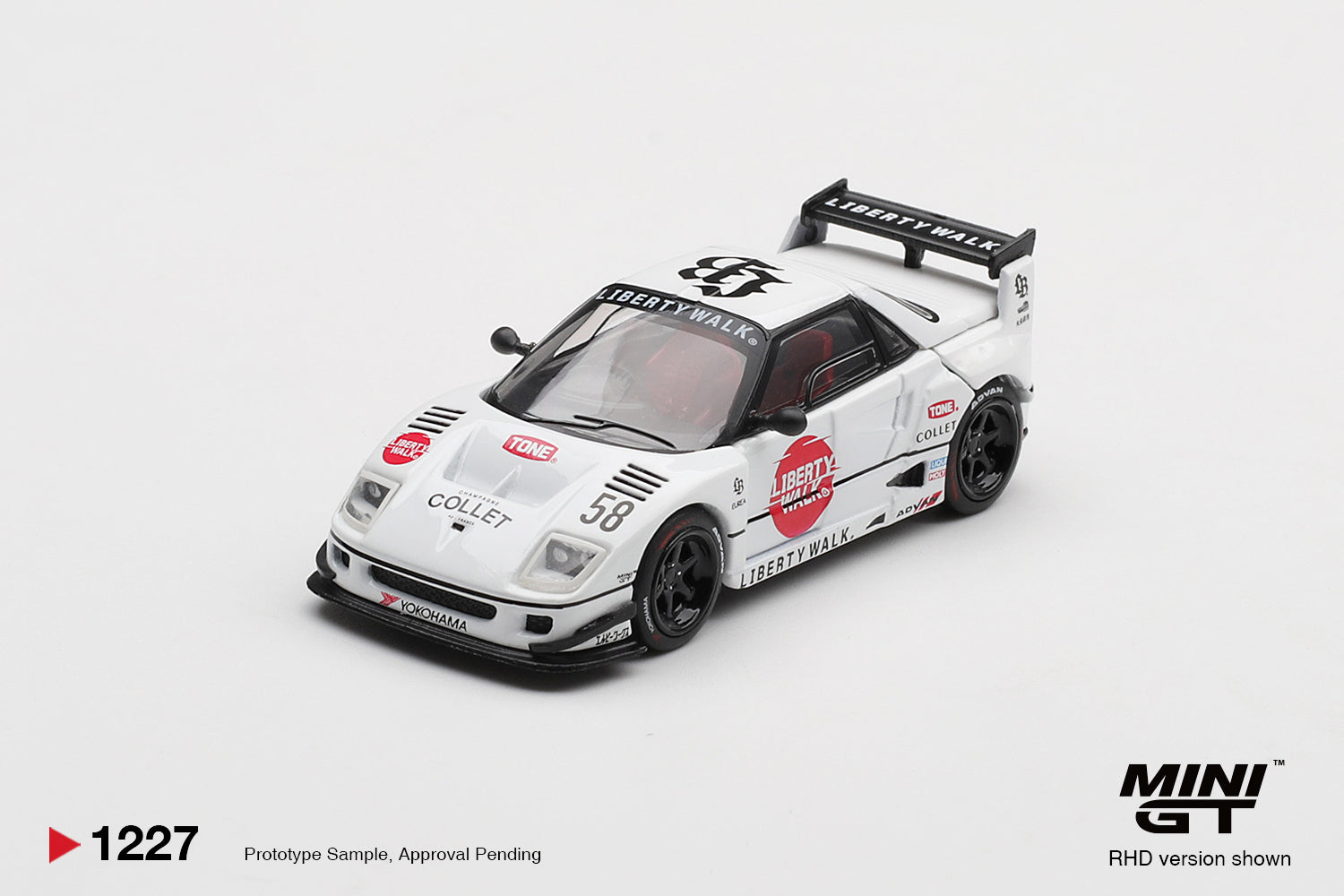 [Pre Order, Box] MiniGT - Mazda AZ-1 Liberty Walk LB40 LB-Hinomaru