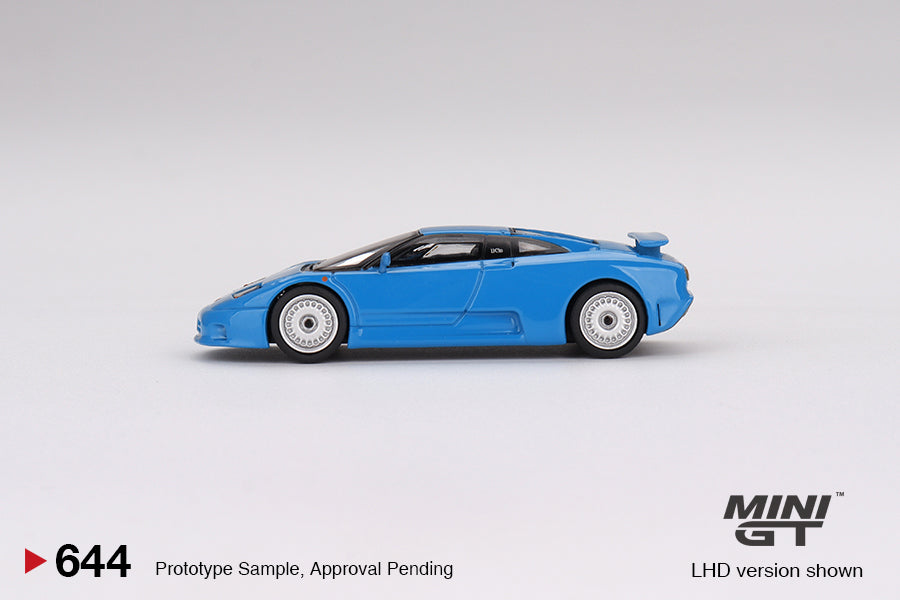 [Blister] MiniGT - Bugatti EB110 GT Blu Bugatti - 6