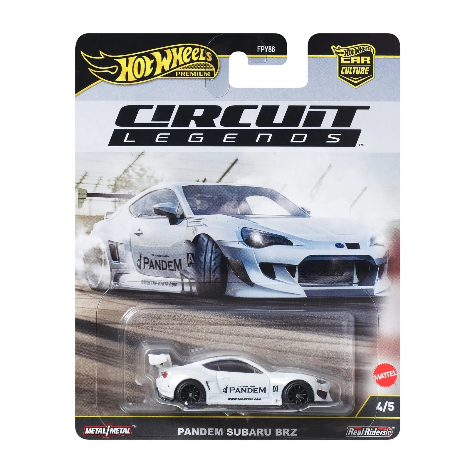 Hot Wheels Car Culture Circuit Legends Pandem Subaru BRZ Vehicle