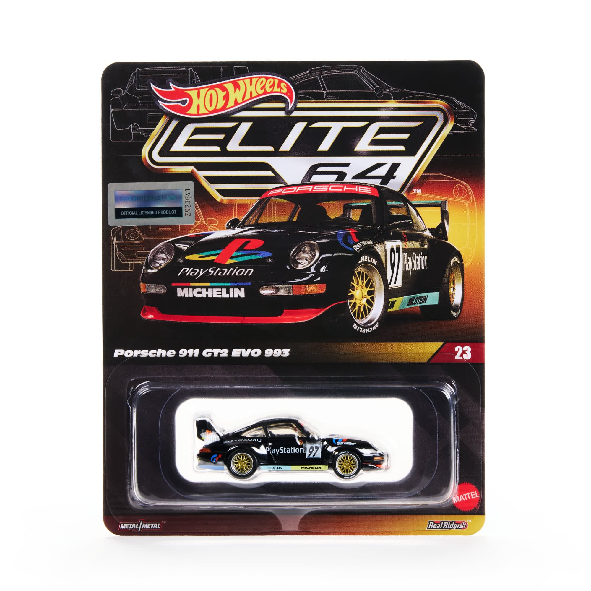 [Pre Order] Hot Wheels - Elite 64 Porsche 911 GT2 EVO 993