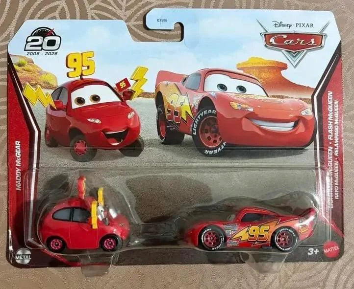 [Pre Order, Two Pack] Disney Pixar - Maddy McGear and Lightning McQueen