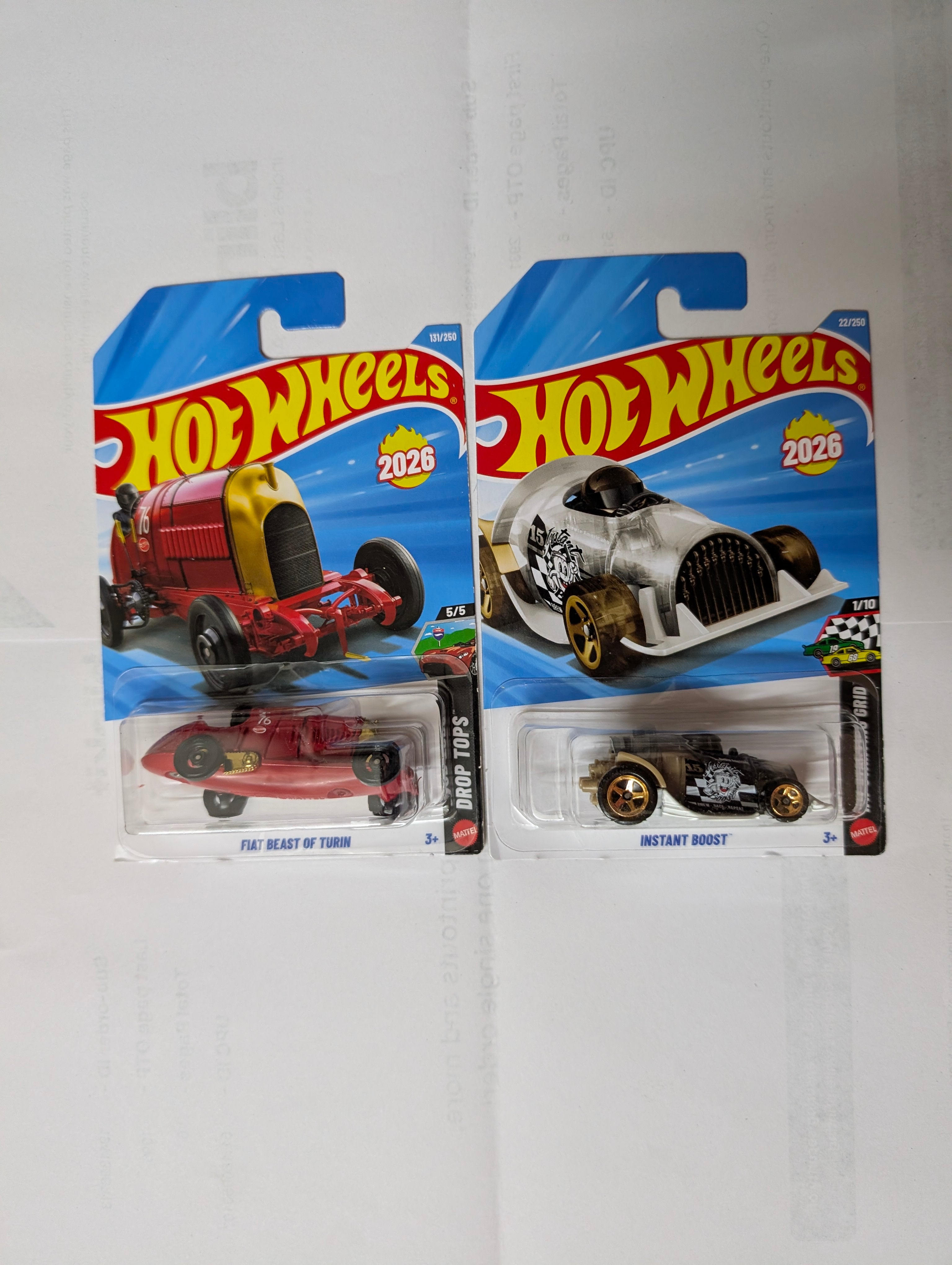 [G Case] Hot Wheels - Fiat Beast of Turin set
