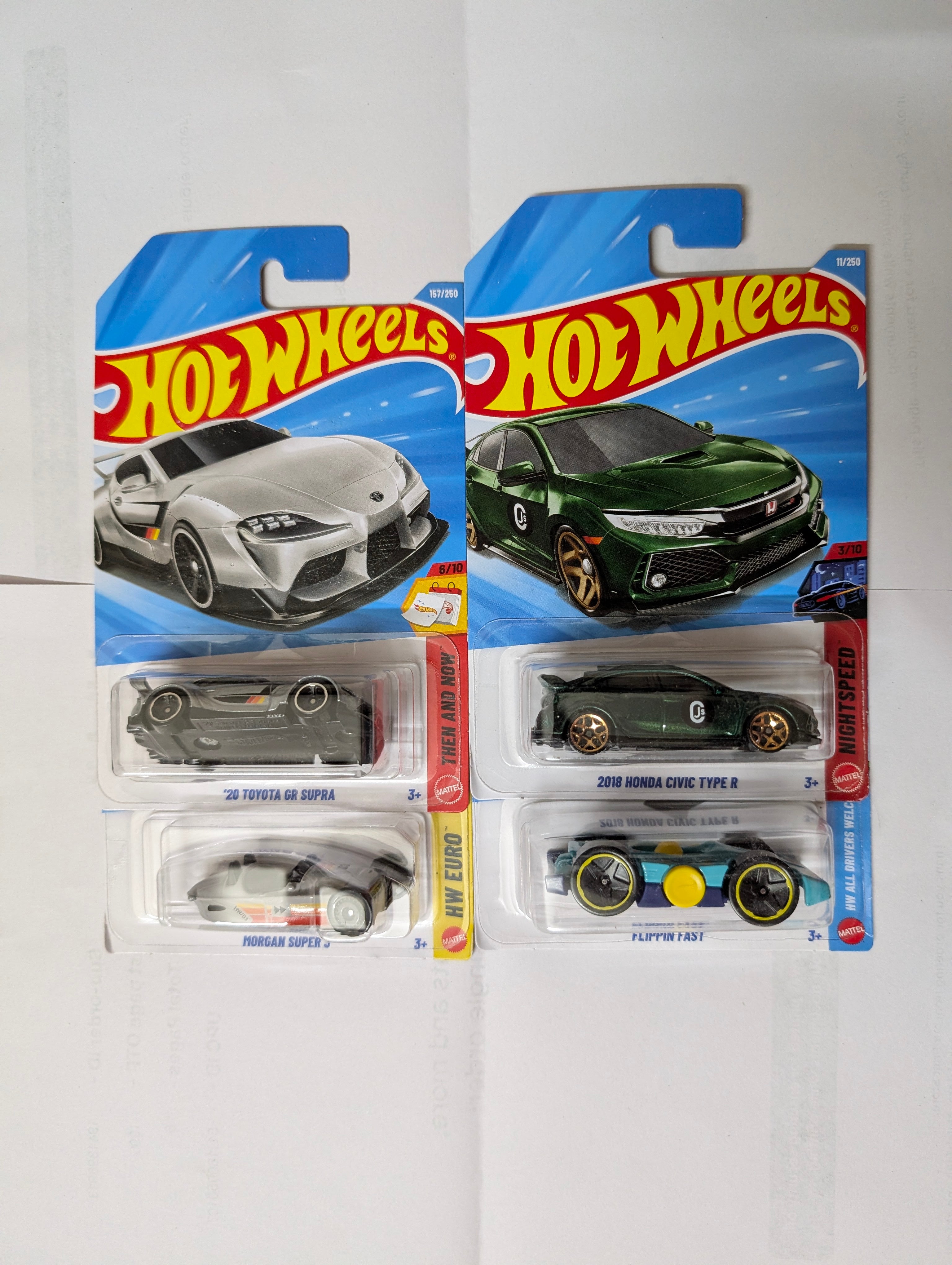 [G Case] Hot Wheels - '20 Toyota GR Supra set