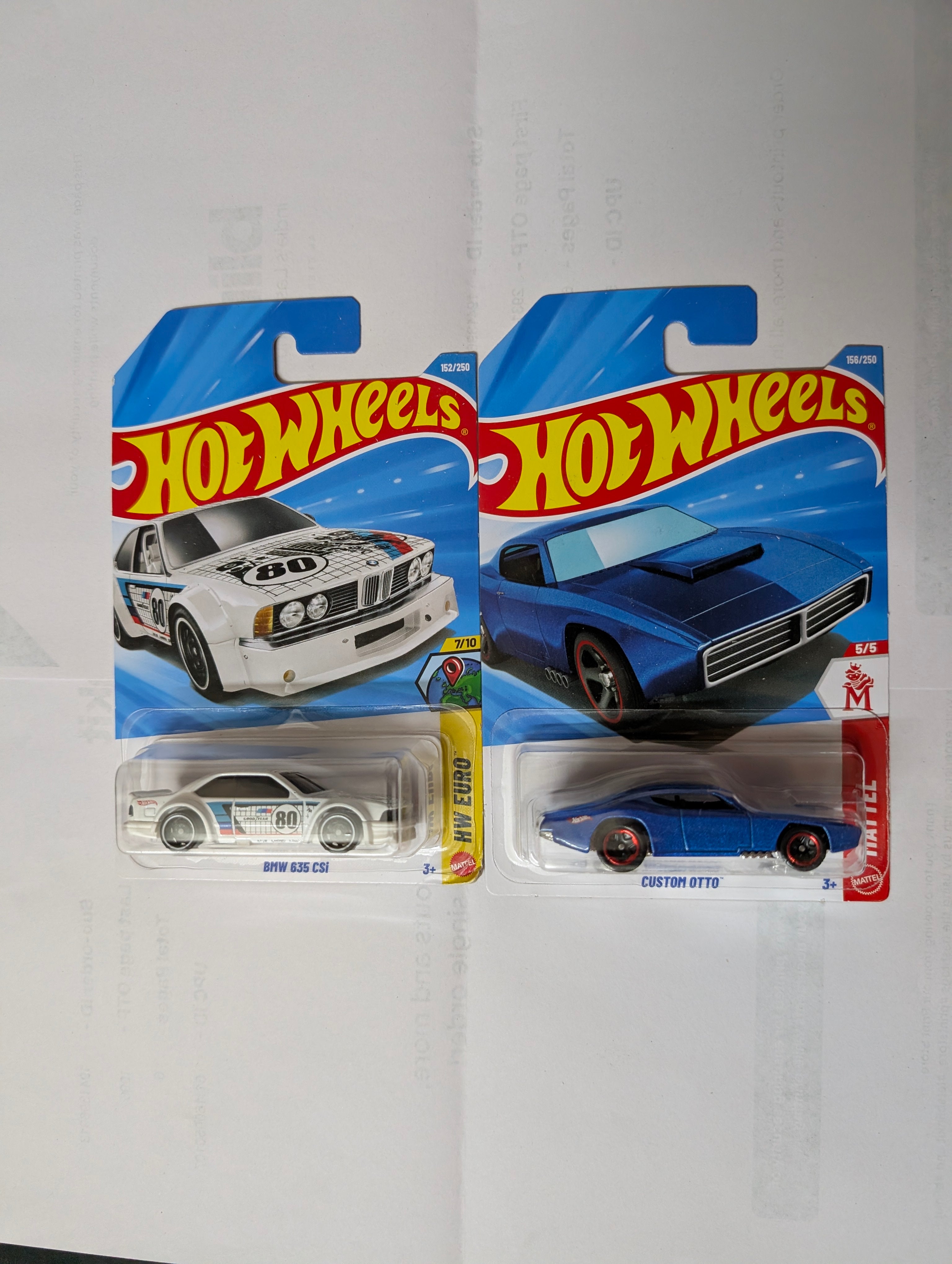 [G Case, Soft Edges] Hot Wheels - BMW 635 CSi set