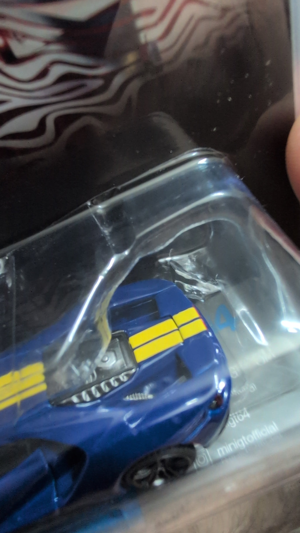 [Damaged] Ford GT Sunoco Blue – Petersen Exclusives