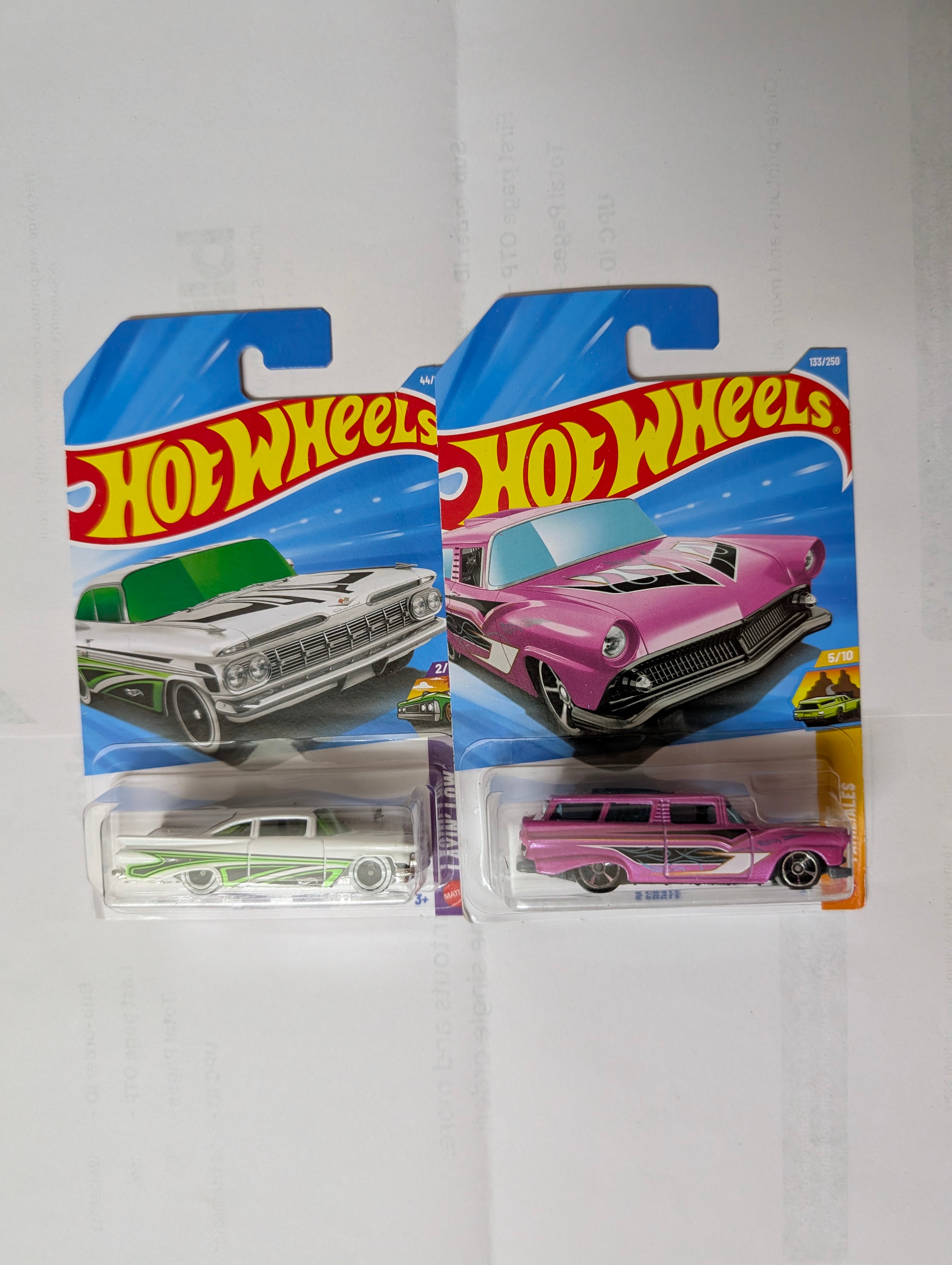 [G Case] Hot Wheels - '59 Chevy Impala set