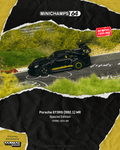 Tarmac Works - Porsche GT3RS (992.1) MR - Black Yellow - Tarmac Special Edition