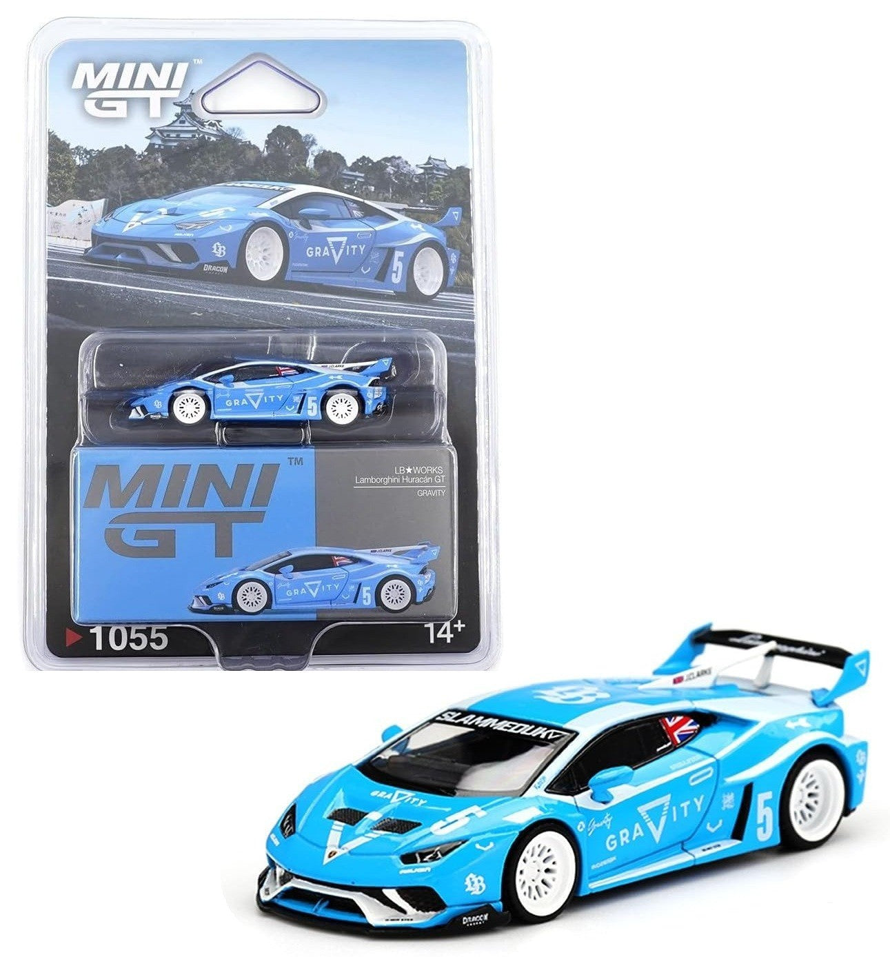 [⭐, Blister] MiniGT LB Works Lamborghini Huracan GT Gravity
