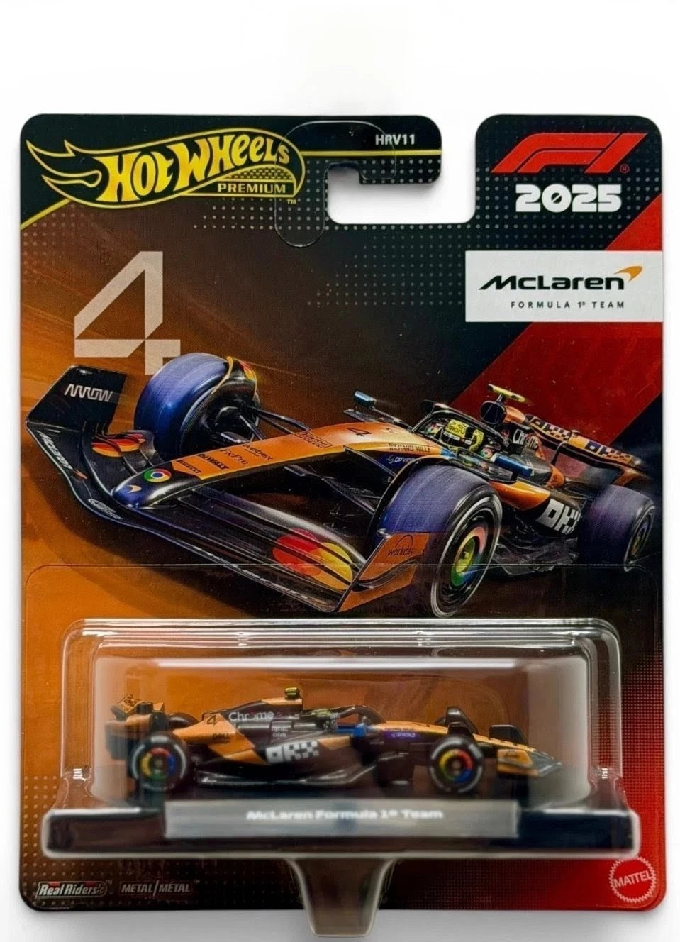 2025 Hot Wheels F1 Premium #4 McLaren