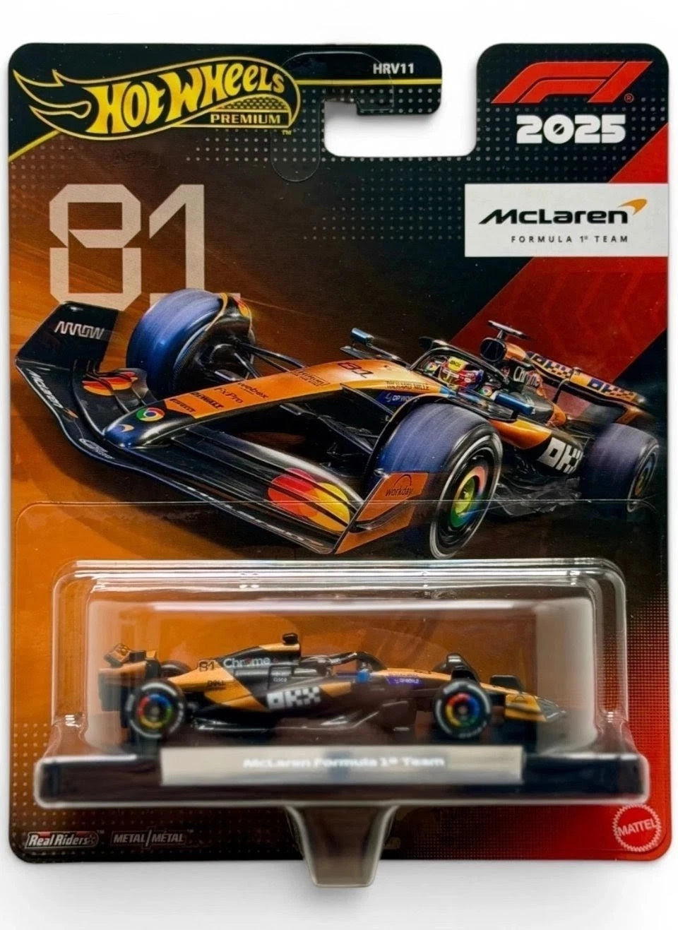 2025 Hot Wheels F1 Premium #81 McLaren