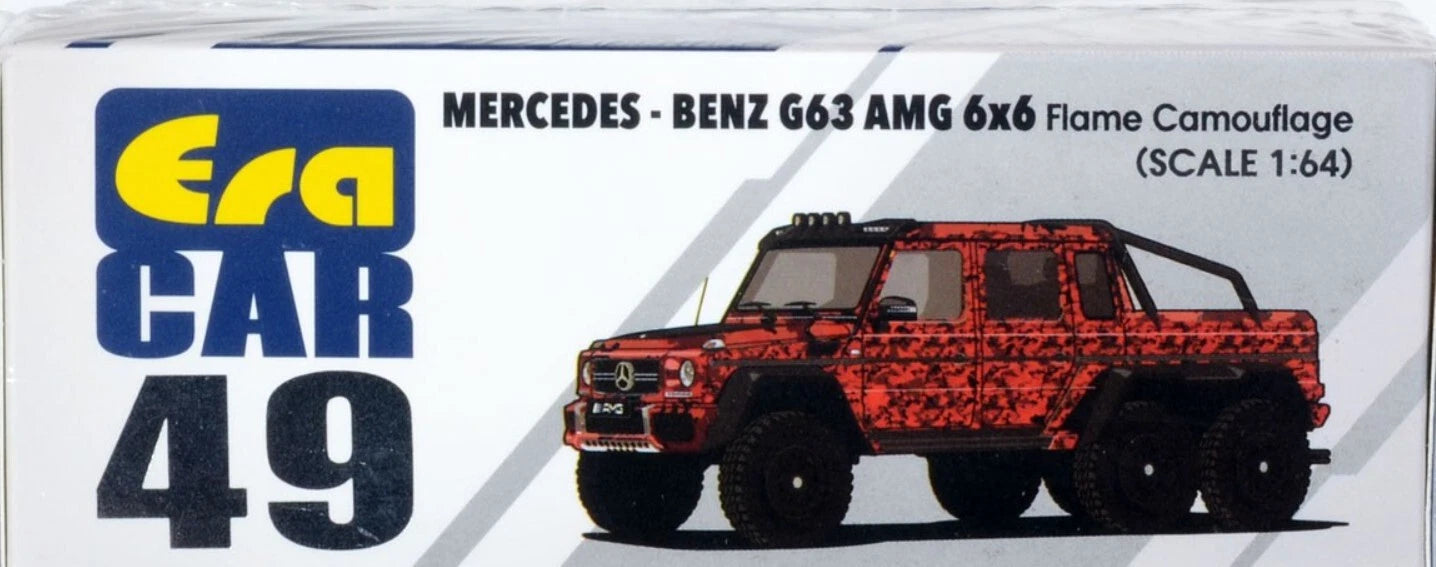 Era Car - Mercedes-Benz G63 AMG6X6 Flame Camouflage