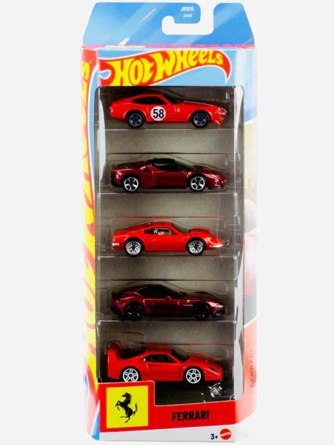 [Pre Order, Imported] Hot Wheels - Ferrari 5 Pack