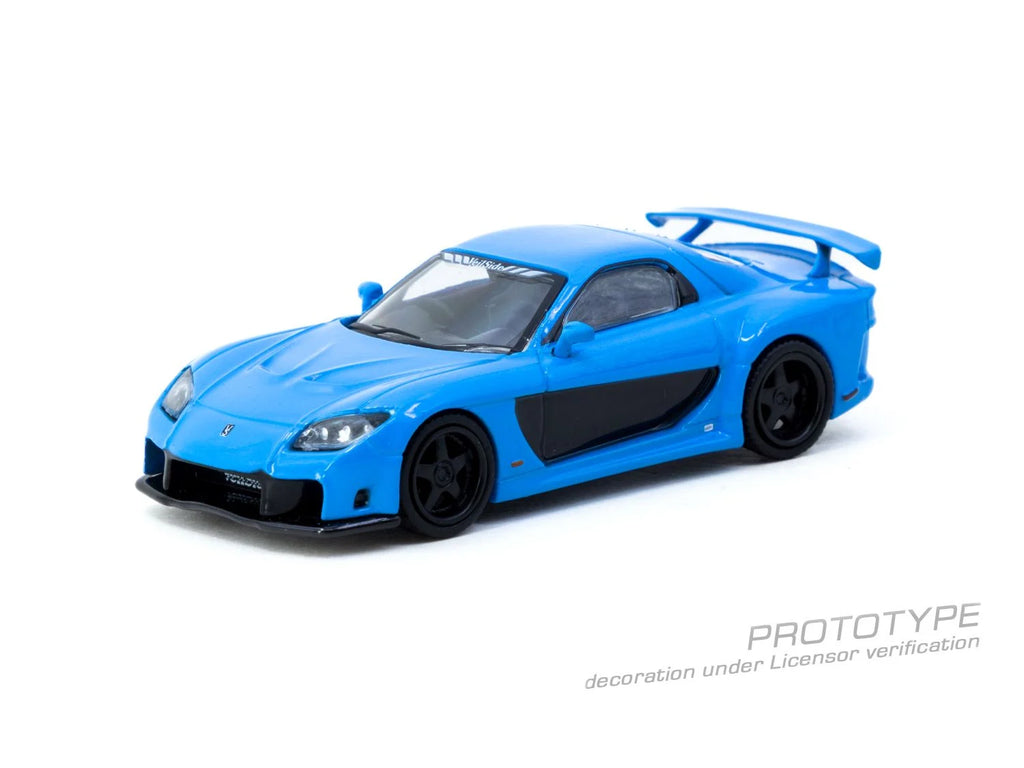 Tarmac Works - Mazda RX-7 VeilSide Fortune7 - Blue