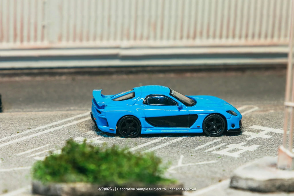Tarmac Works - Mazda RX-7 VeilSide Fortune7 - Blue