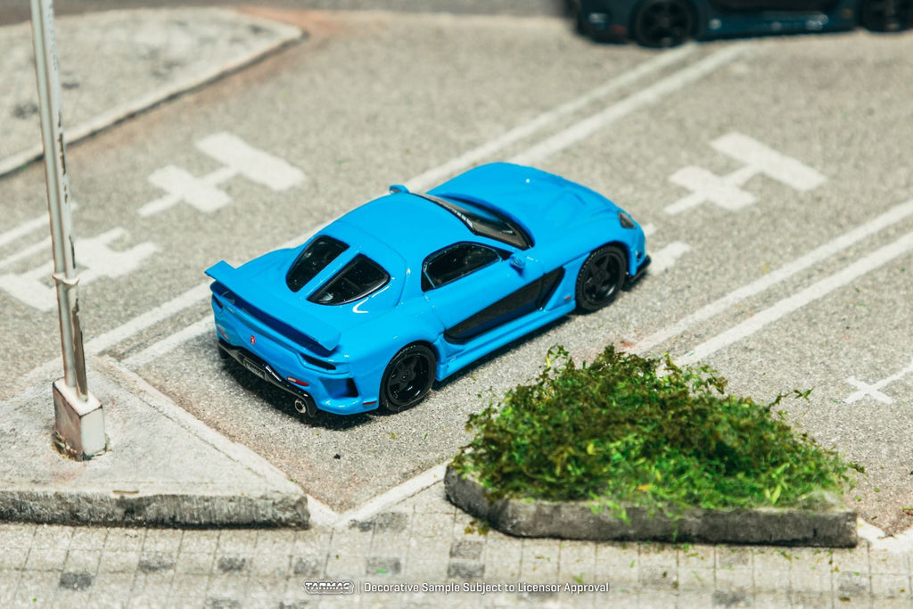 Tarmac Works - Mazda RX-7 VeilSide Fortune7 - Blue